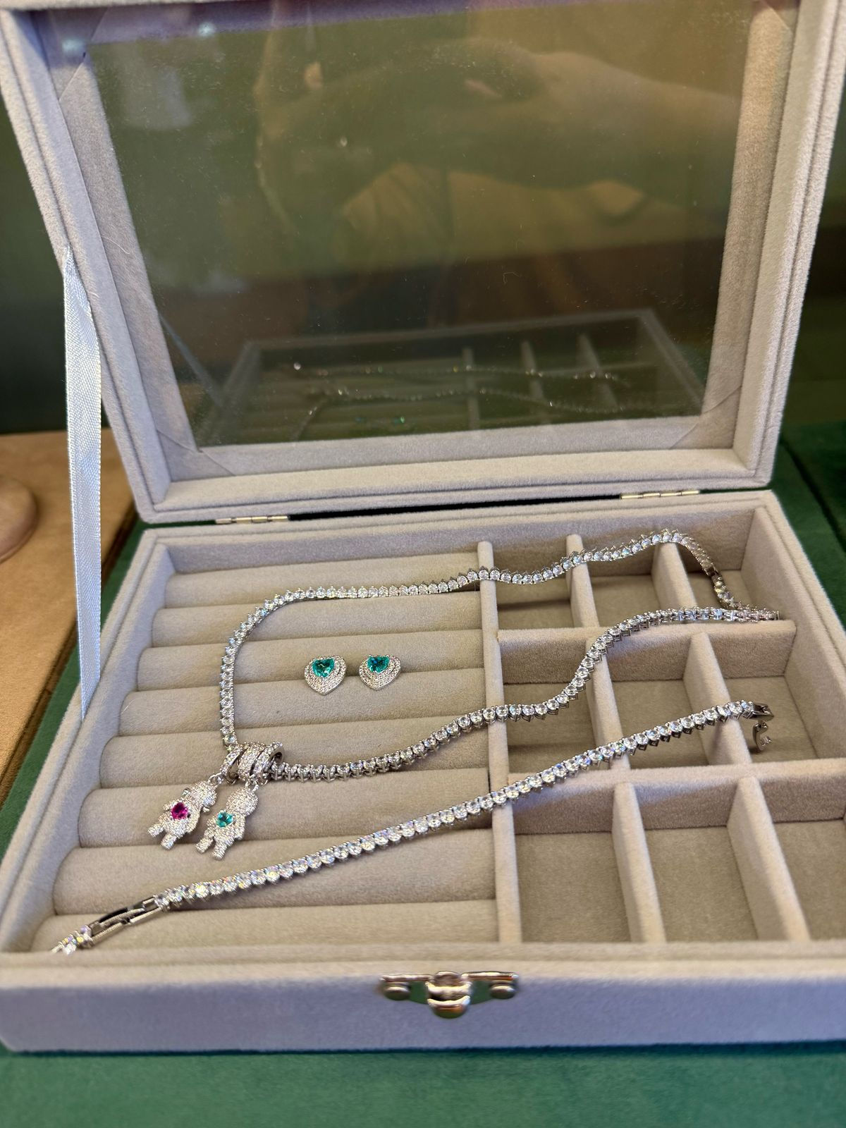 Kit Marselha Turmalina + Porta Joias de Brinde