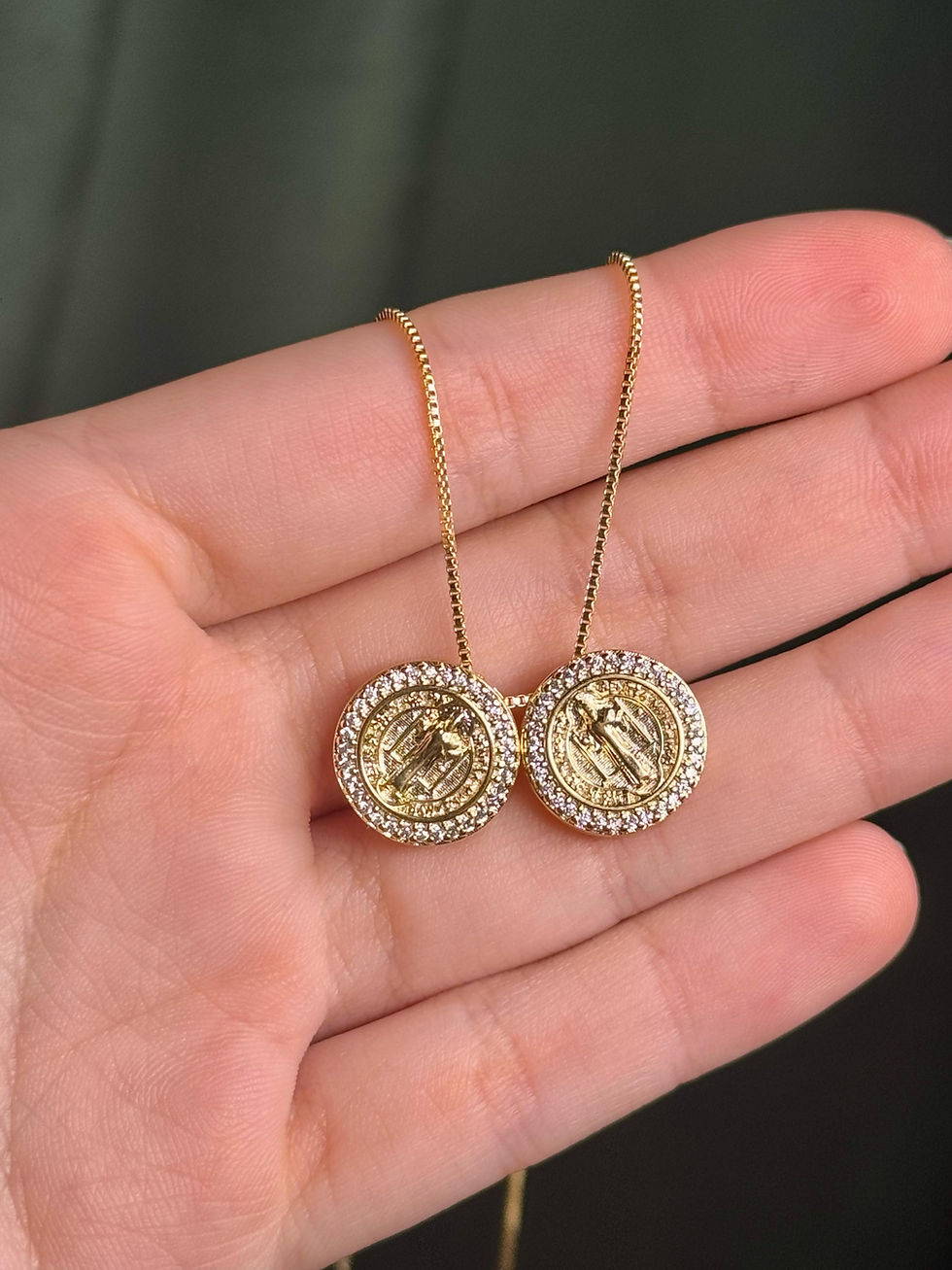 Miniatura: Escapulário Móvel São Bento