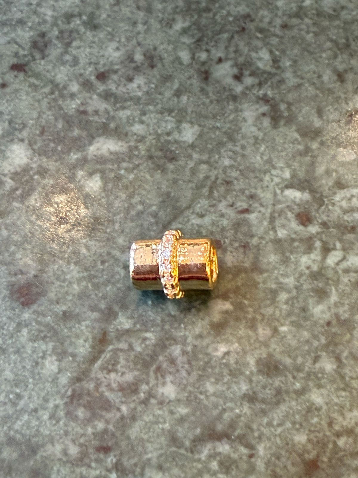 Berloque Passante Cristal