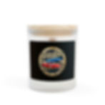Thumbnail: Timber Creek Speedway frosted glass candle