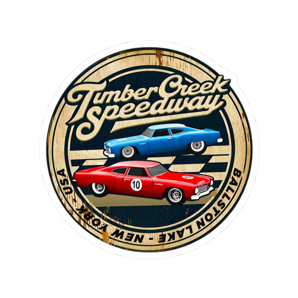 Thumbnail: Timber Creek Speedway vintage sticker