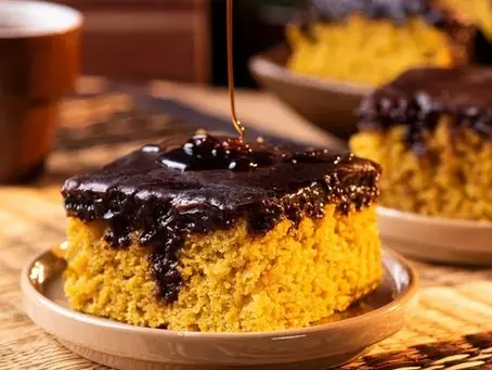 RECEITA DE BOLO DE CENOURA
