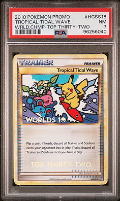 PSA Graded Tropical Tidal Wave Pokemon Promo