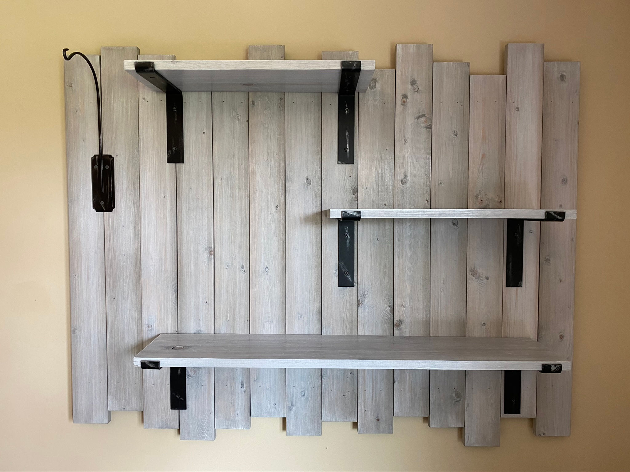 Picket Fence Wall Shelf