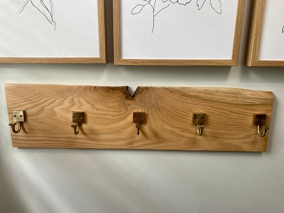 Thumbnail: Live Edge Coat Rack