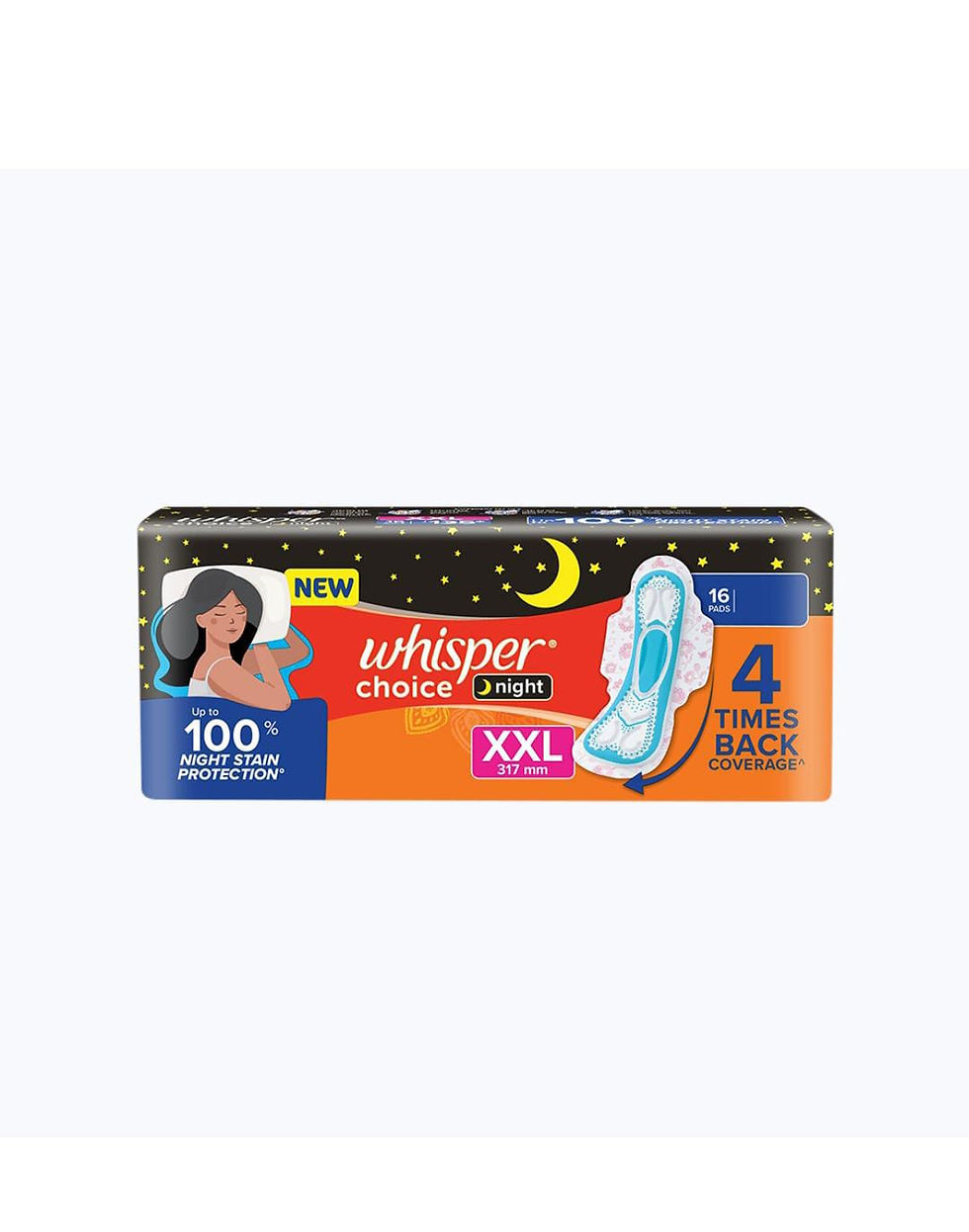 Whisper Choice Night XXL sanitary pads
