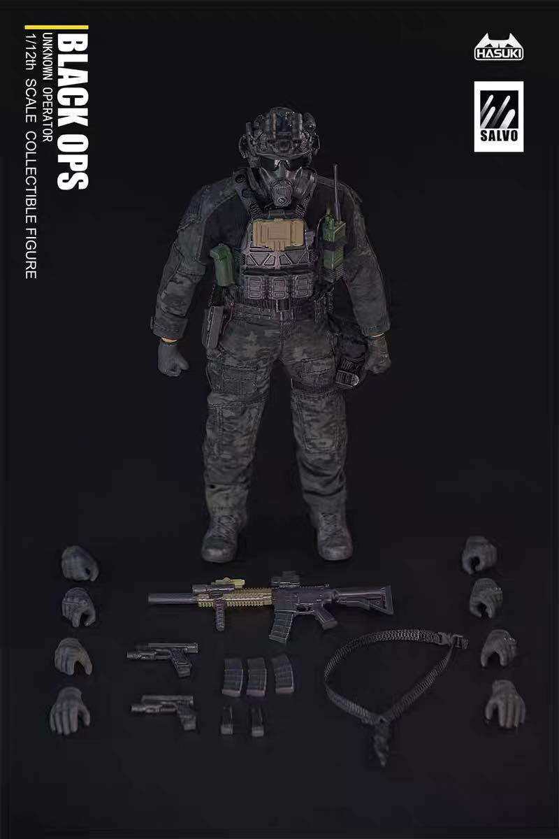 縮圖：神貓跳動 1/12 Black Ops Unknown Operator