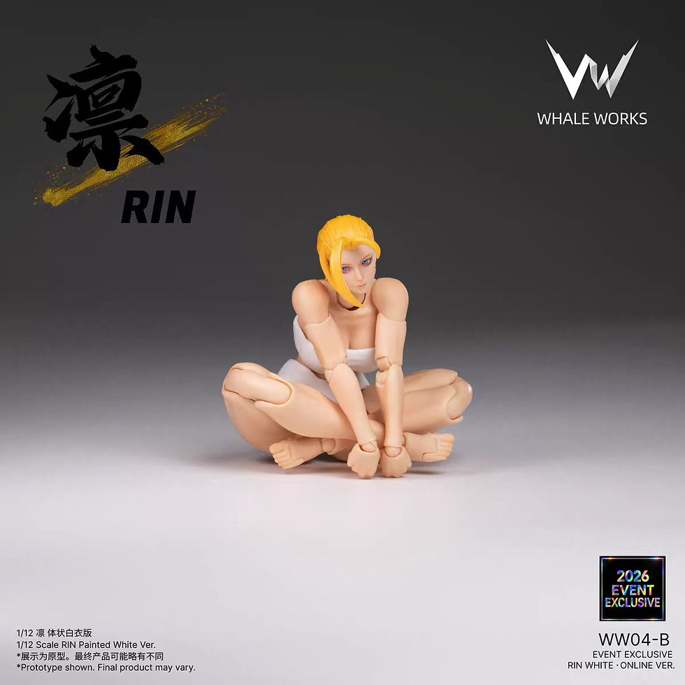縮圖：鯨工坊 1/12 凜 (白衣版) (WF展會限定網絡版)