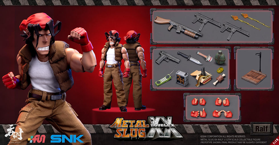 縮圖：吞時工作室 1/12 Metal Slug XX - Clark/Ralf