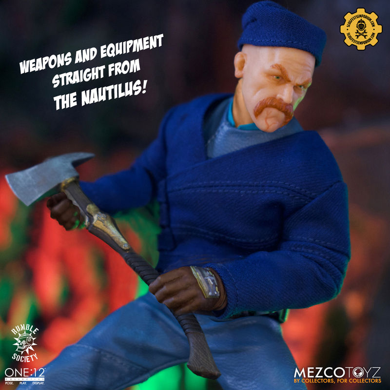 縮圖：Mezco One:12 Rumble Society – Nautilus Crew Builder Set