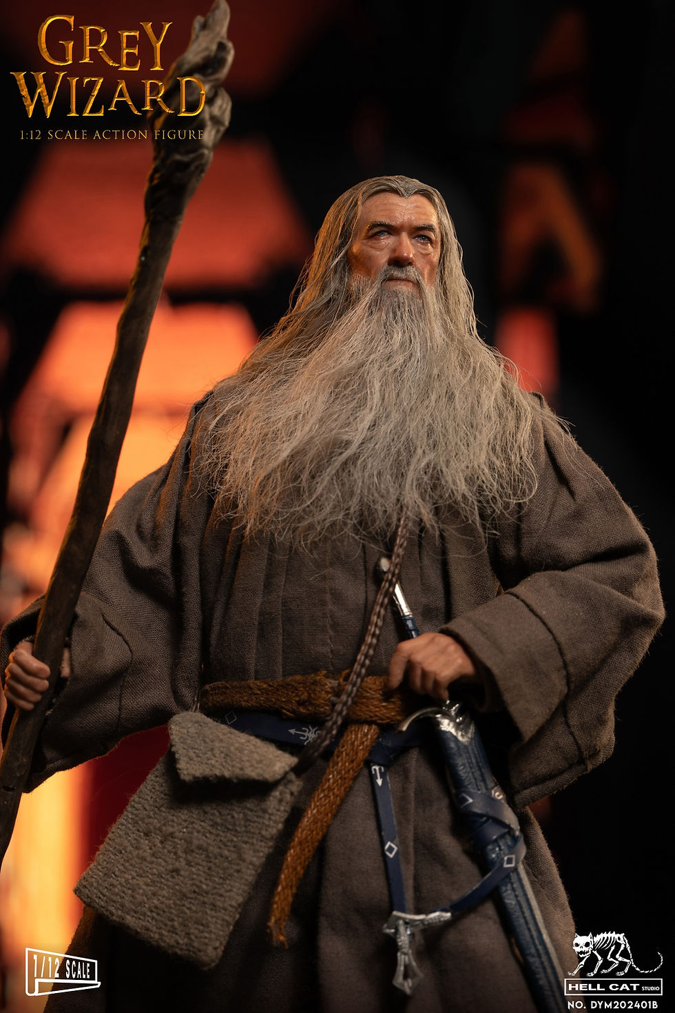 縮圖：Hell Cat Studio 1/12 Grey Wizard