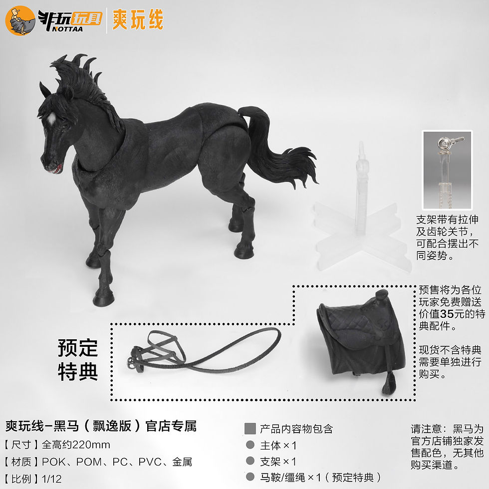 縮圖：Nottaa Collection x 爽玩綫 1/12 馬