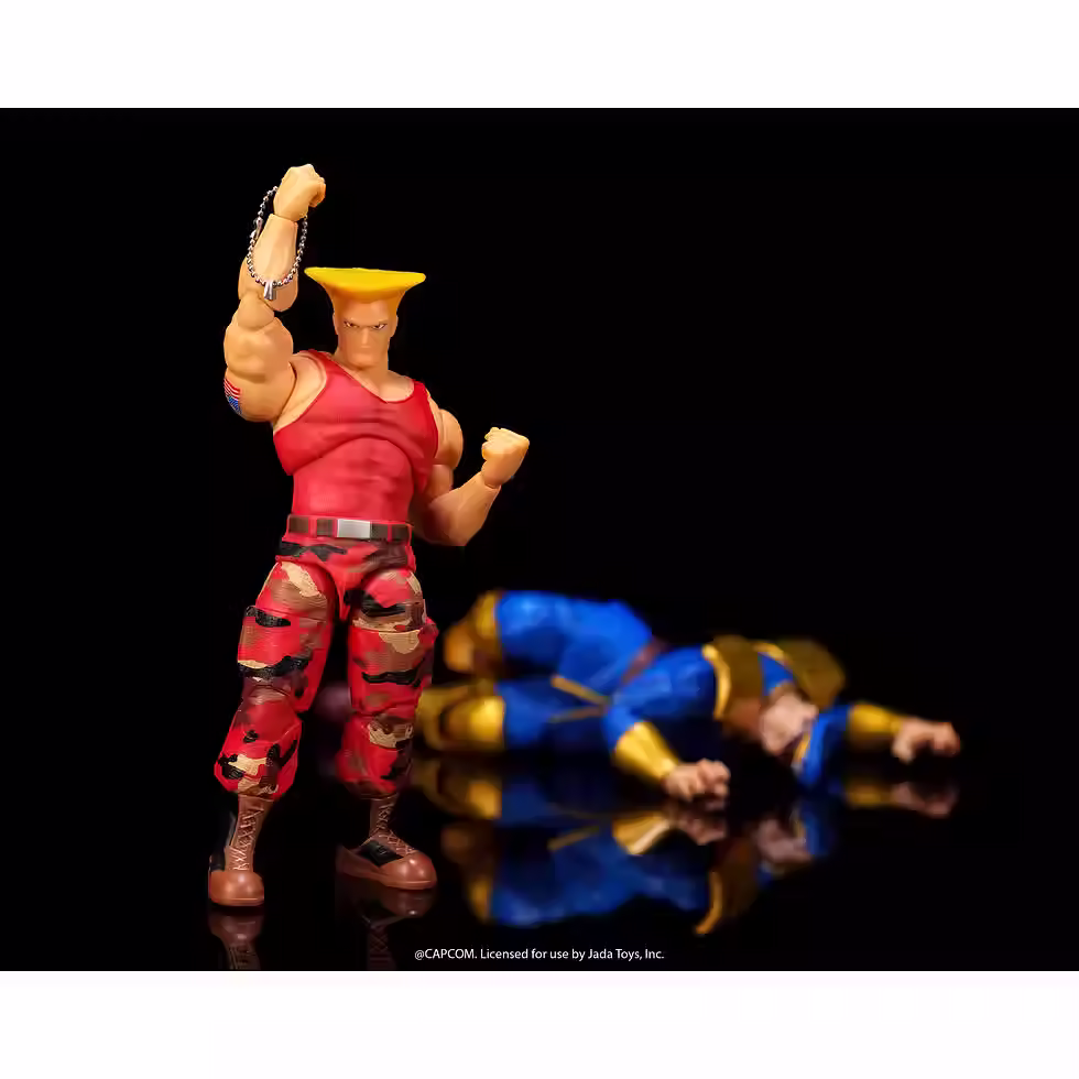 縮圖：Jade Toys 1/12 Ultra Street Fighter 2 - Guile vs M. Bison 2 Pack