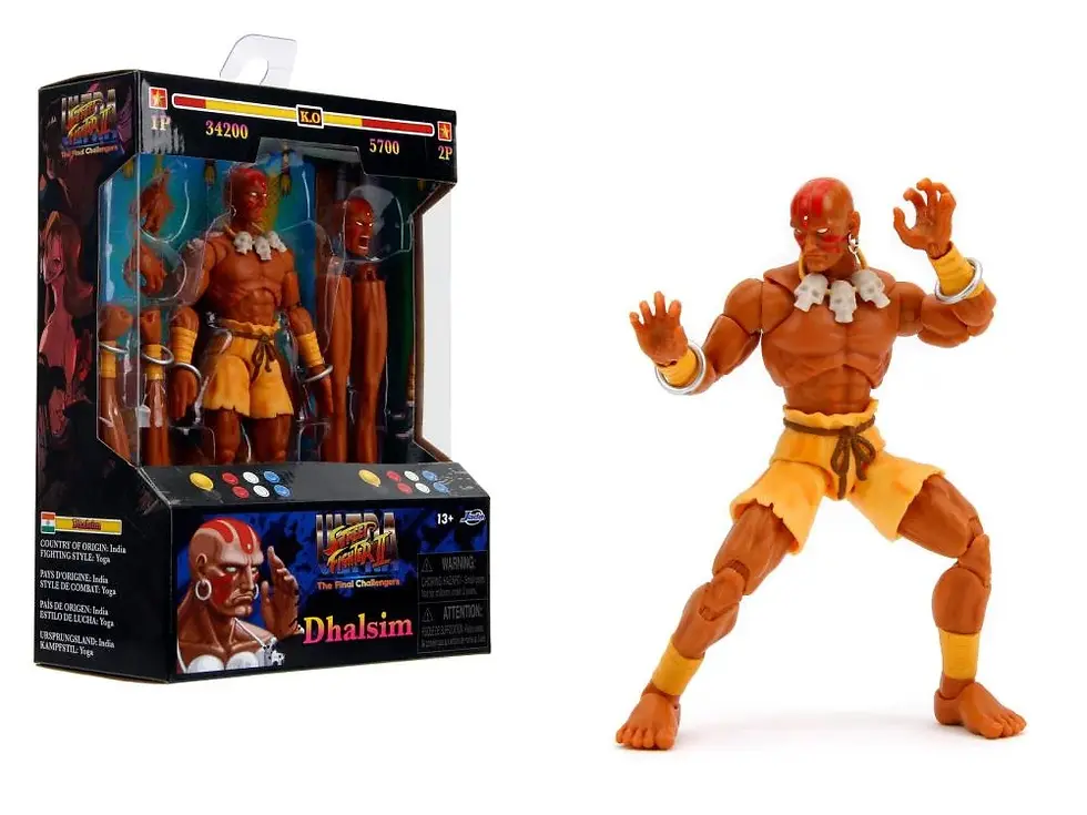 Thumbnail: Jada Toys 1/12 Ultra Street Fighter 2 - Dhalsim