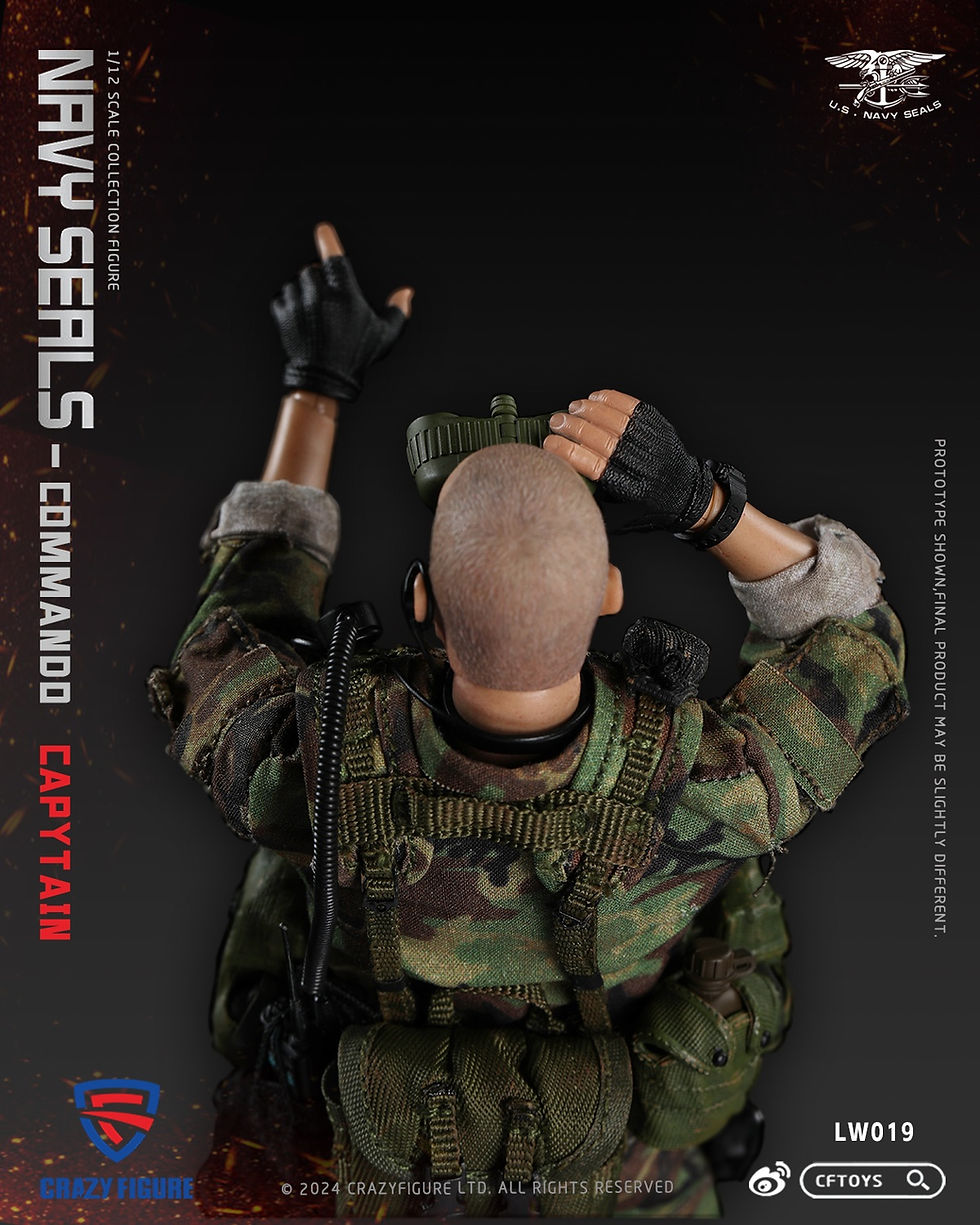 Thumbnail: Crazy Figure 1/12 SEAL Special Assault - Team Captain