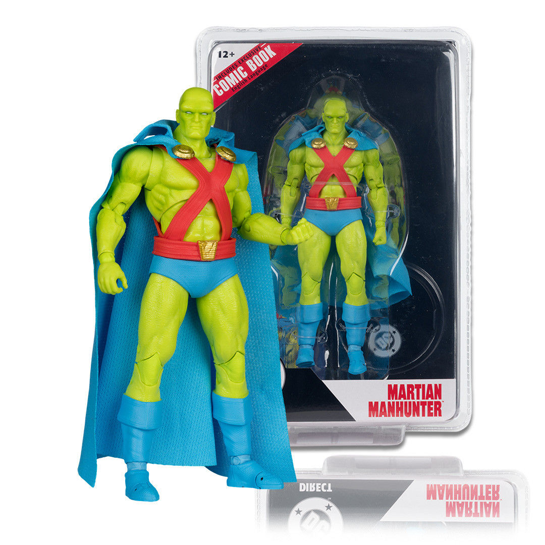 Mcfarlane DC Direct Page Punchers - Martian Manhunter (Justice League #77)