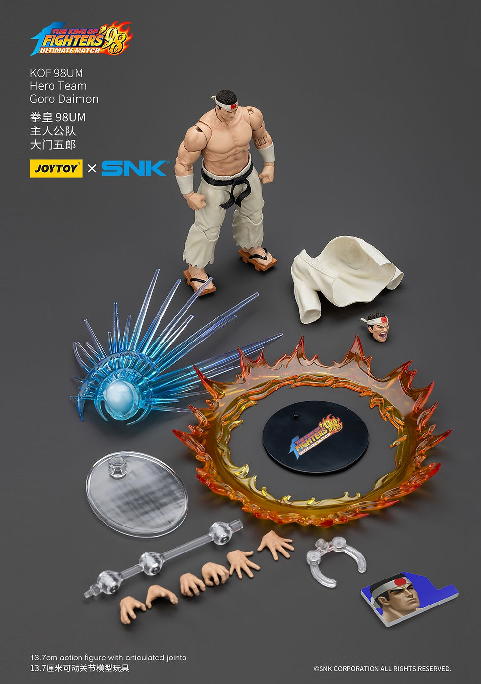 縮圖：JoyToy 1/18 King of Fighters '98 - 大門五郎