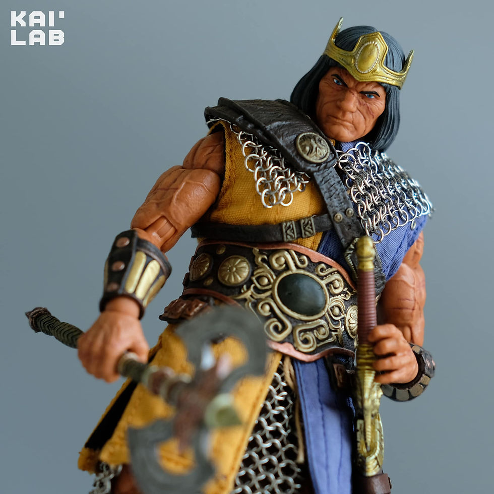 縮圖：KaiLab 1/12 King Conan Gambeson 棉甲套裝