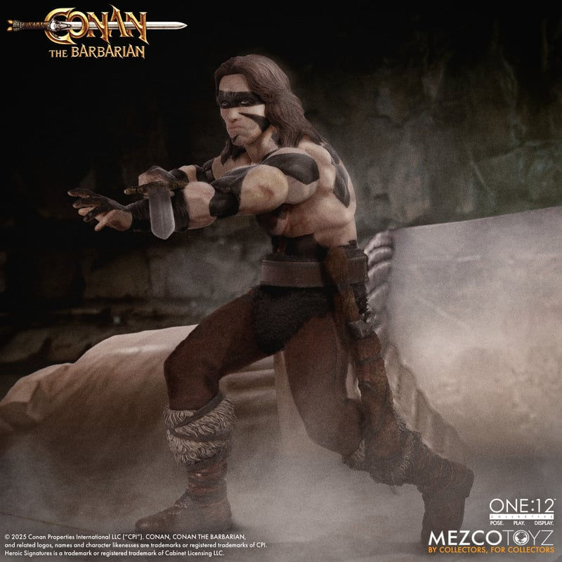 縮圖：Mezco One:12 Conan The Barbarian (1982): War Paint Edition