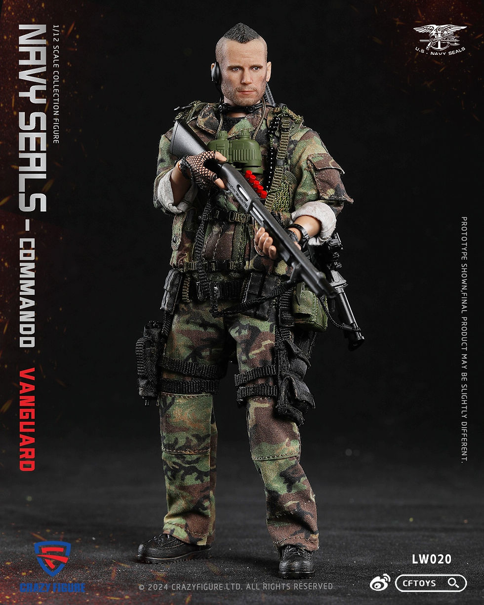 Thumbnail: Crazy Figure 1/12 SEAL Special Assault - Top Soldier