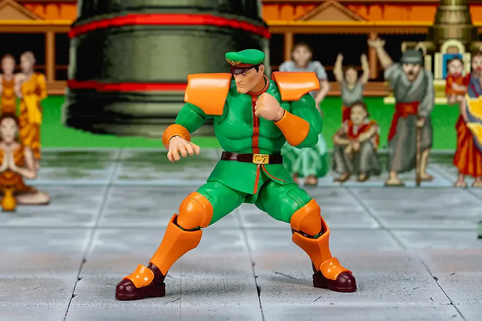 縮圖：Jada Toys 1/12 Ultra Street Fighter 2 - M. Bison Player 2 Deluxe