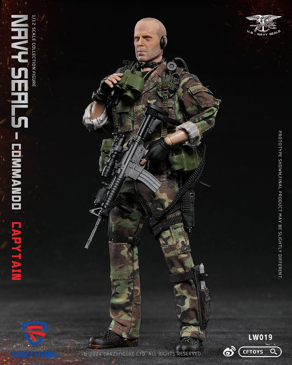 Thumbnail: Crazy Figure 1/12 SEAL Special Assault - Team Captain