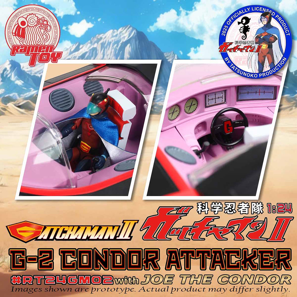 縮圖：Ramen Toy 1/24 Gatachman 2 G-2 Condor Attacker