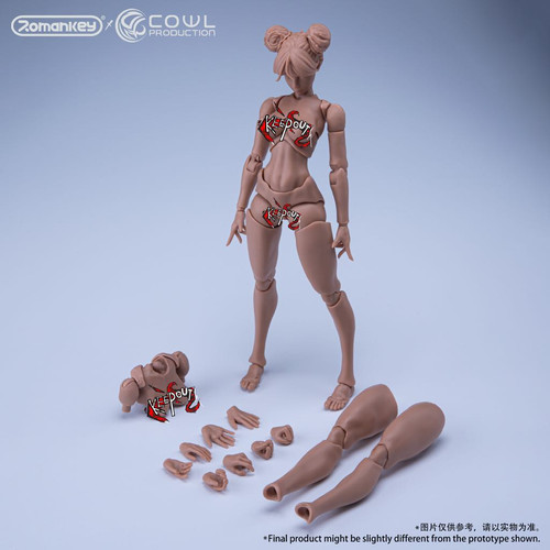 新品　Romankey X COWL ガンガール レベカ 可動素体*2 豪華版 新品 Romankey X COWL ガンガール レベカ 可動素体*2 豪華版