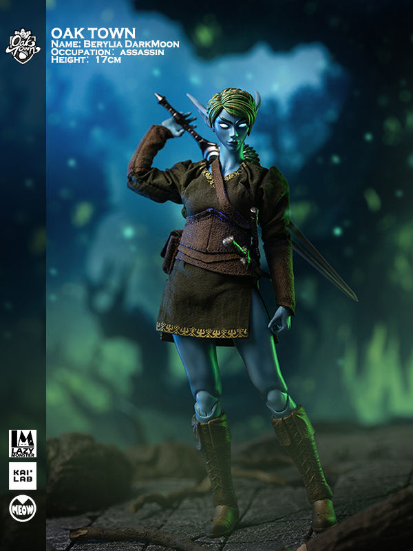 縮圖：Lazy Monster Studio 1/12 橡木鎮系列 - Berylia Darkmoon