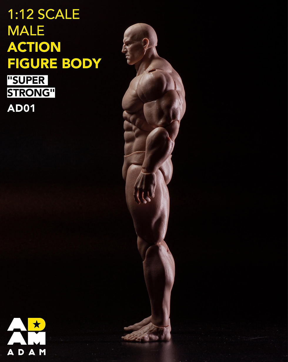 Thumbnail: Adam 1/12 Comic Style Super Strong Male Action Figure Body (Third Batch)