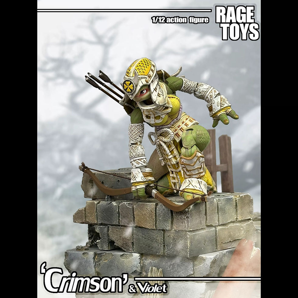 Thumbnail: Rage Toys 1/12 Turtle Sisters - Violet & Crimson
