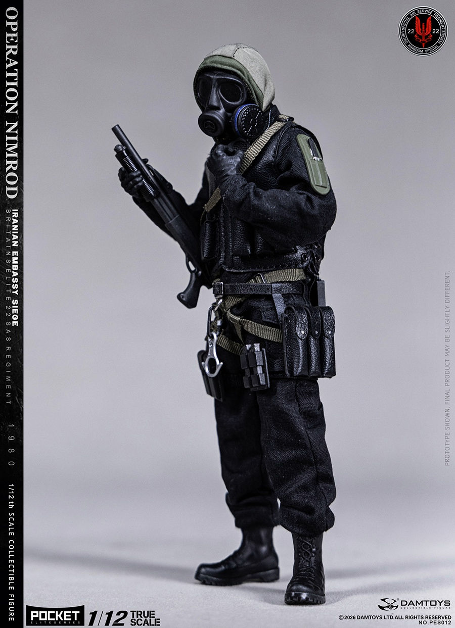 Thumbnail: Damtoys 1/12 Operation Nimrod 1980 Iranian Embassy Siege 22 SAS CRW (Standard Version)