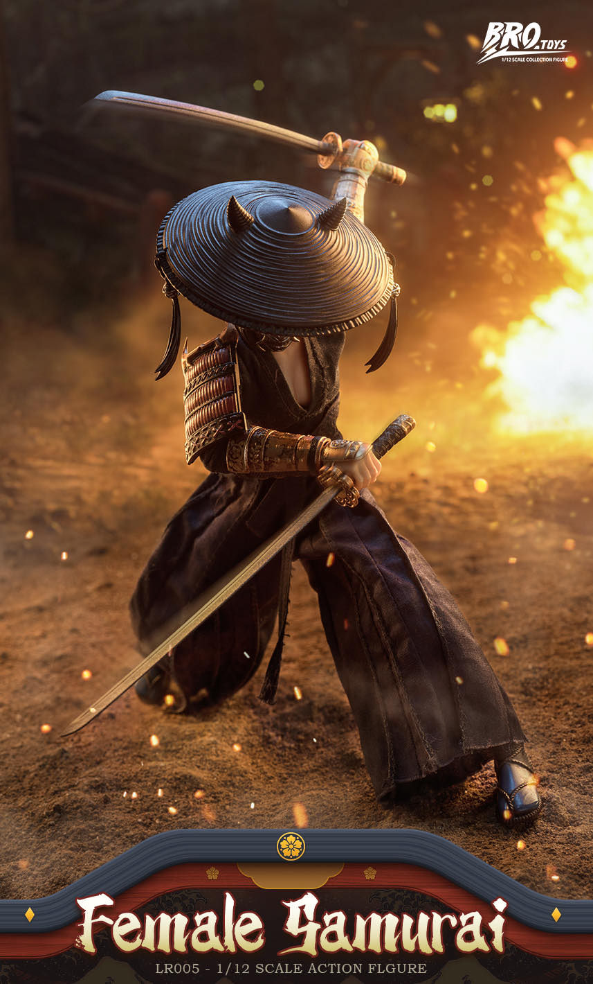 【新品未開封】BROtoys『女性侍』1/12スケール アクションフィギュア フィギュア専門店 -ソダチトイズ / BROTOYS Female Samurai 1/12