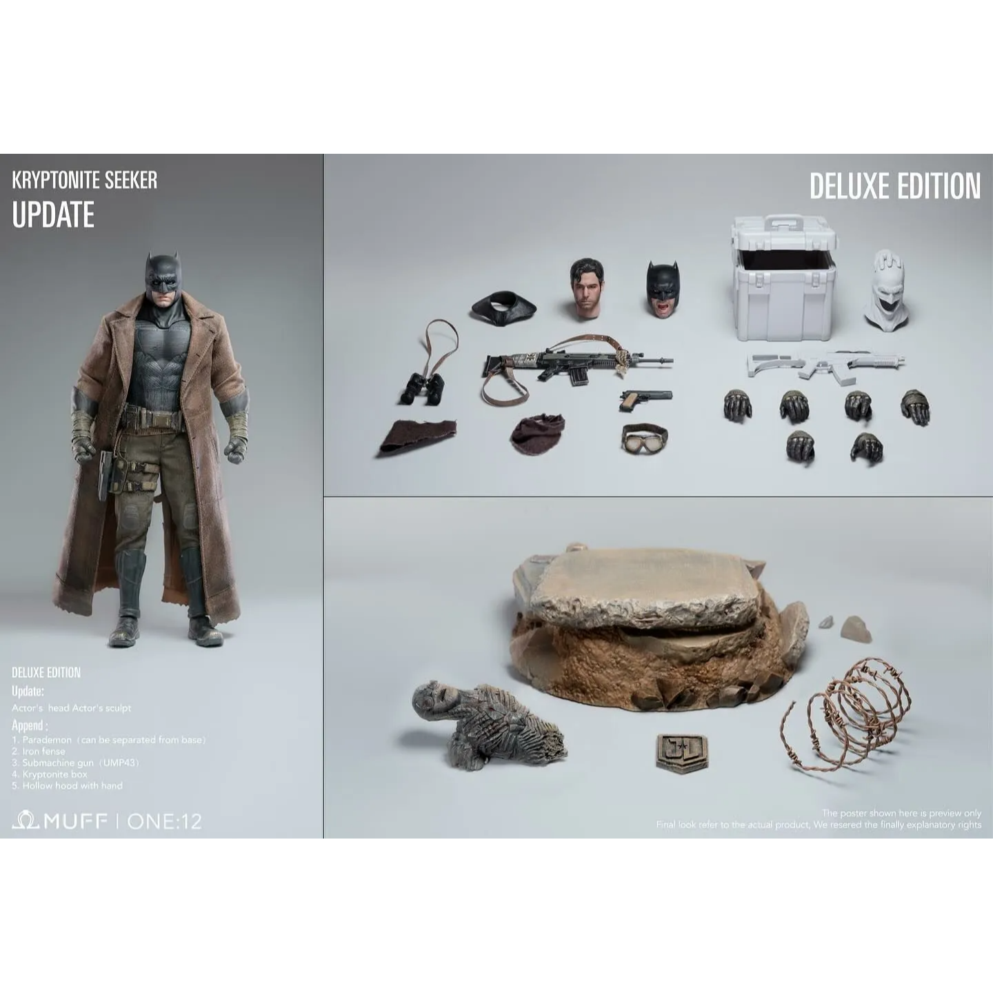 Muff Toys 1/12 Kryptonite Seeker (Deluxe Version)