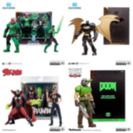 Mcfarlane DC Green Lantern Hellbat Spawn Doom