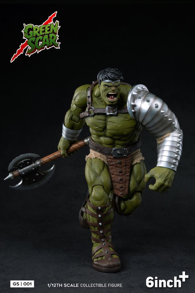 縮圖：6inch+ 1/12 綠殤 Green Scar GS001