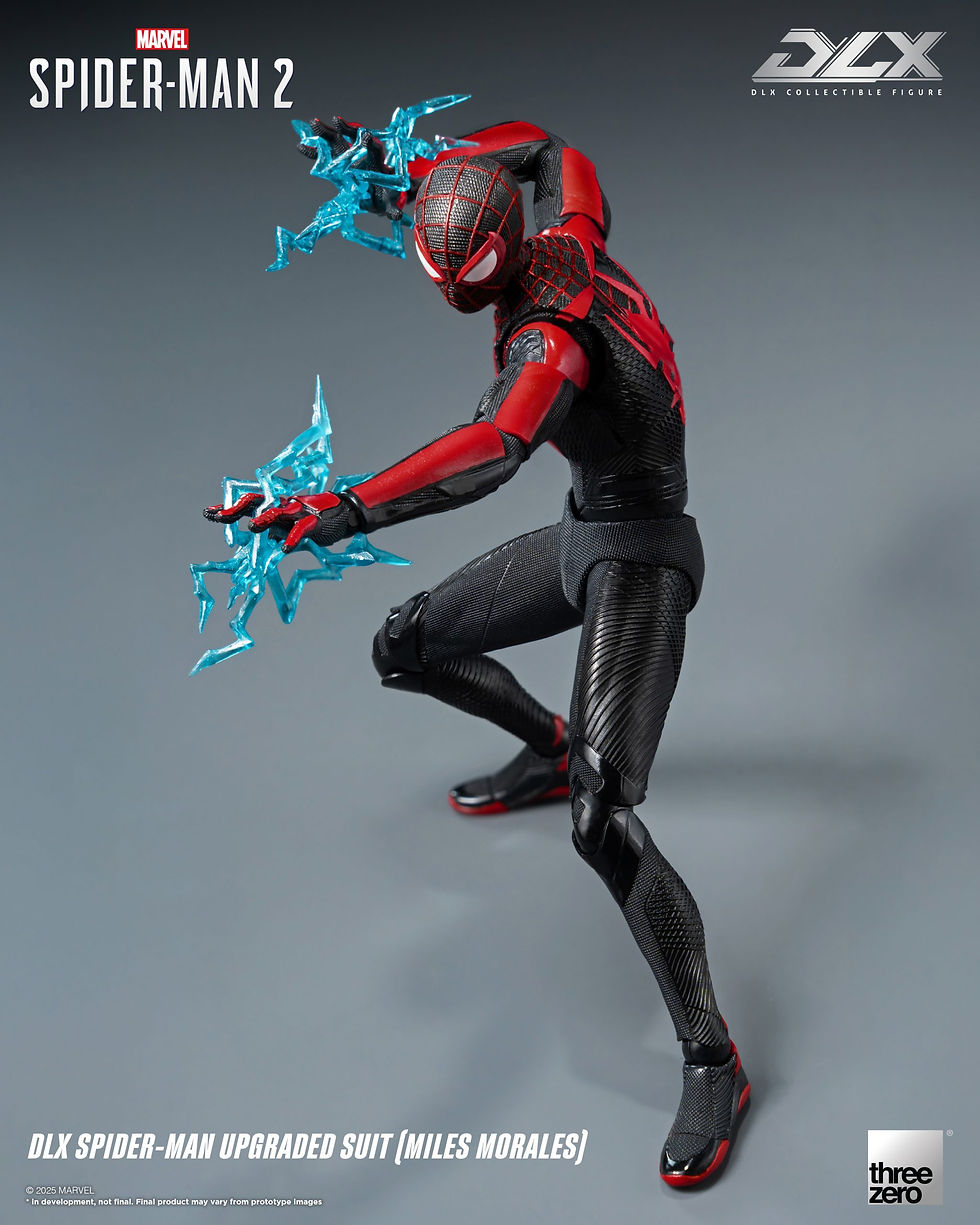Thumbnail: Threezero 1/12 Spider-Man 2 DLX Spider-Man Advanced Suit (Miles Morales)