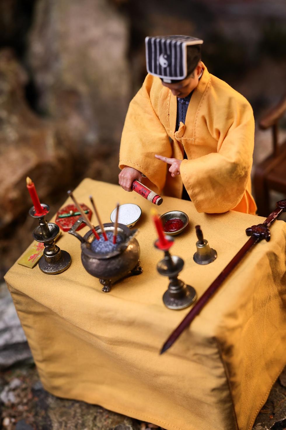 Thumbnail: Mountain Studio 1/12 Uncle Ying (Deluxe Ver.)