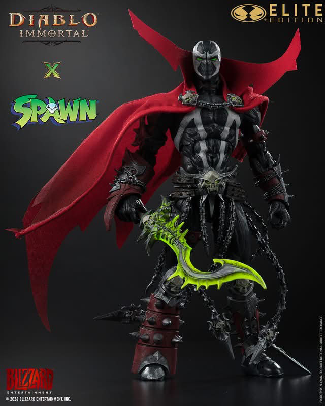 Mcfarlane Elite Edition - Diablo Immortal x Spawn - Spawn Warlock