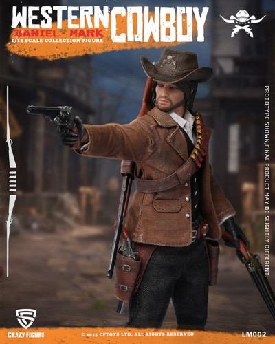 Crazy Figure 1/12 Western Cowboy - Daniel Mark (Deluxe Ver.) LM002