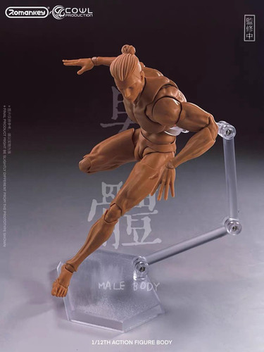 未開封 Romankey x COWL イエロースキン 1/12 超可動男性素体