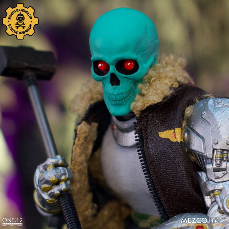 Thumbnail: Mezco One:12 Neon Nightmare Multicolor Four Skull Set
