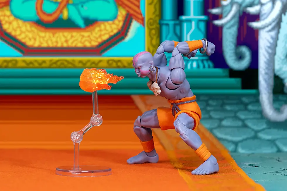 縮圖：Jada Toys 1/12 Ultra Street Fighter 2 - Dhalsim Player 2 Deluxe