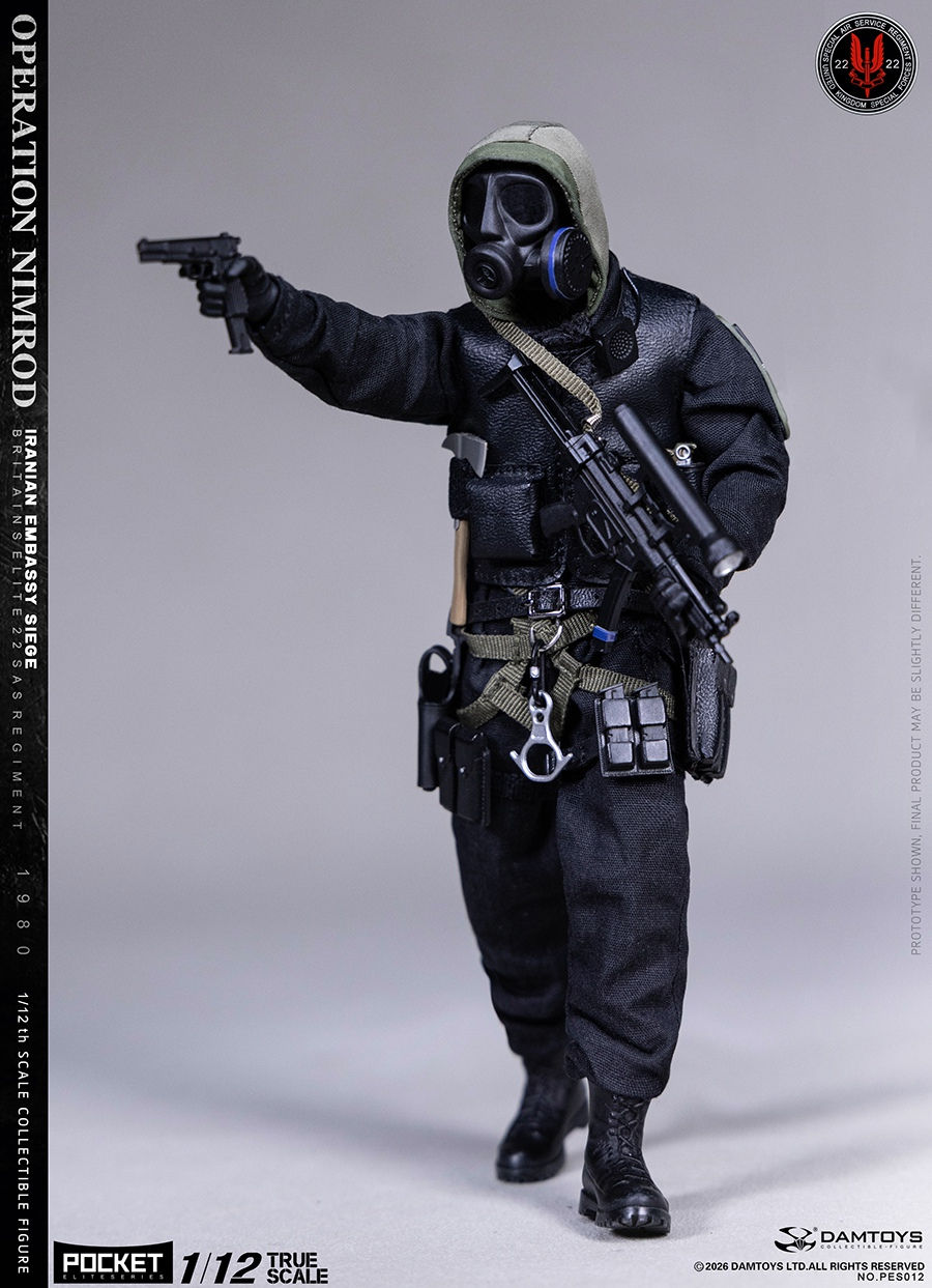 Thumbnail: Damtoys 1/12 Operation Nimrod 1980 Iranian Embassy Siege 22 SAS CRW (Standard Version)