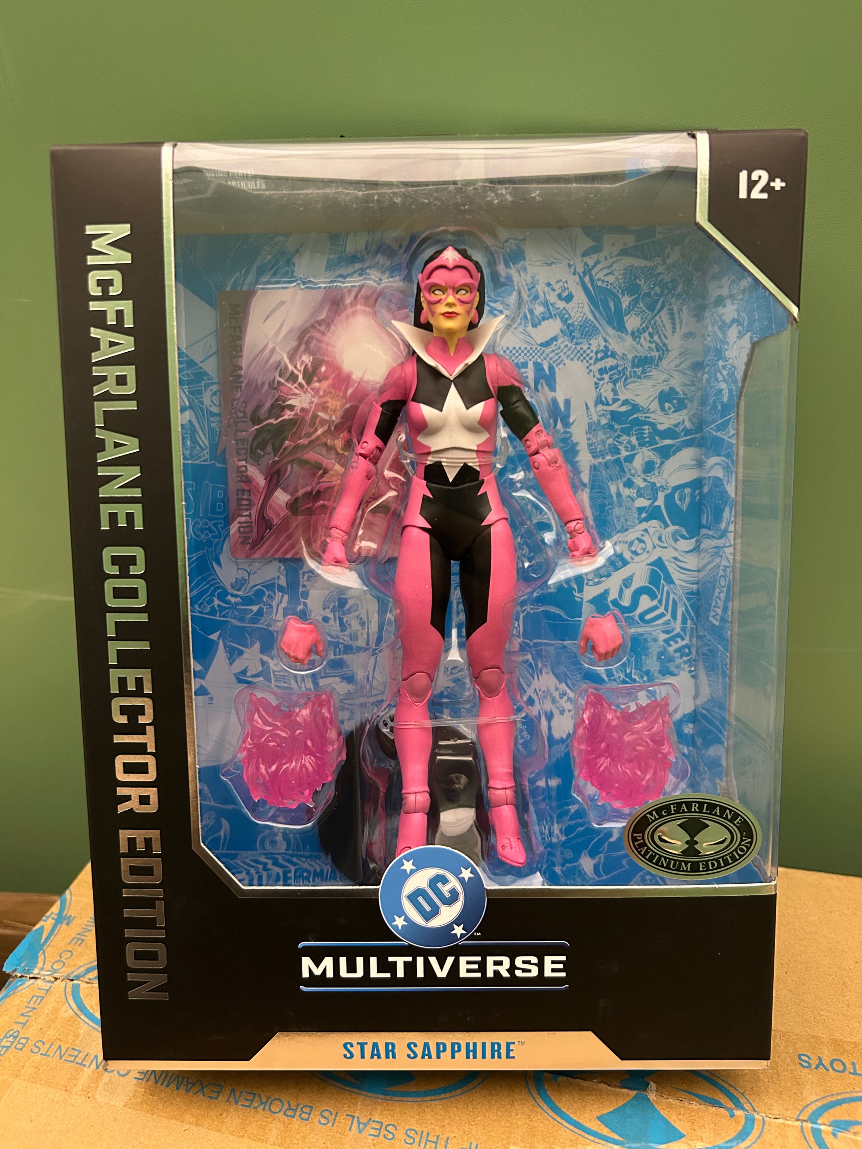 Mcfarlane DC Collector Edition - Star Saphire (Platinum)