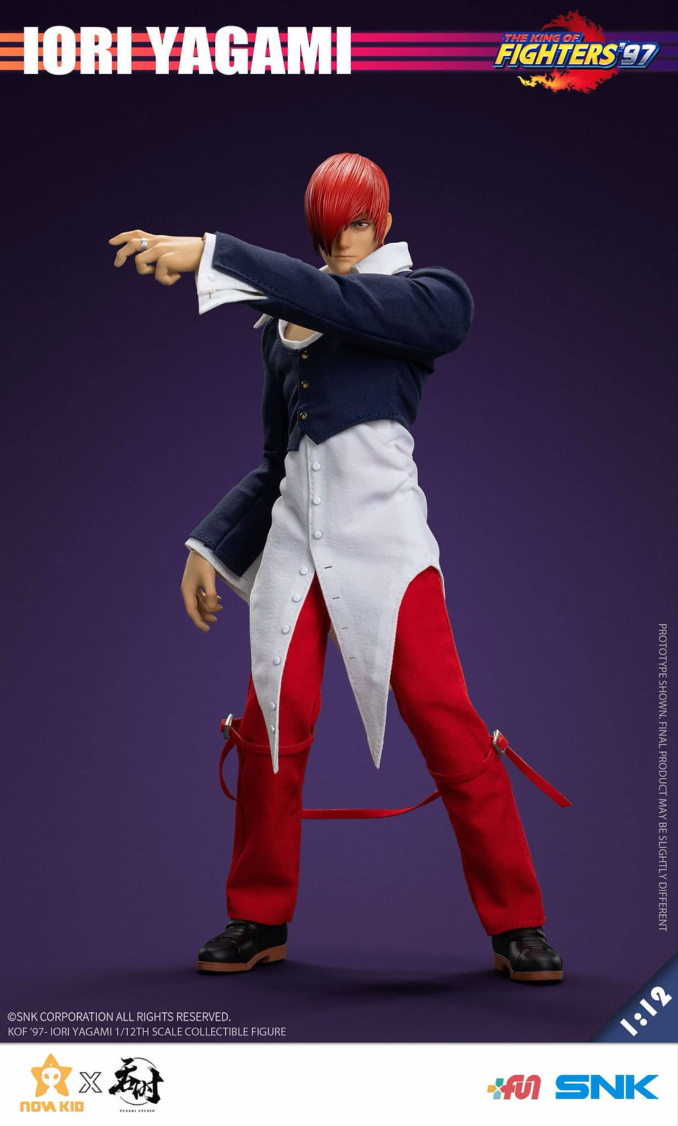 Thumbnail: Tunshi Studio 1/12 King of Fighters '97 - Iori Yagami