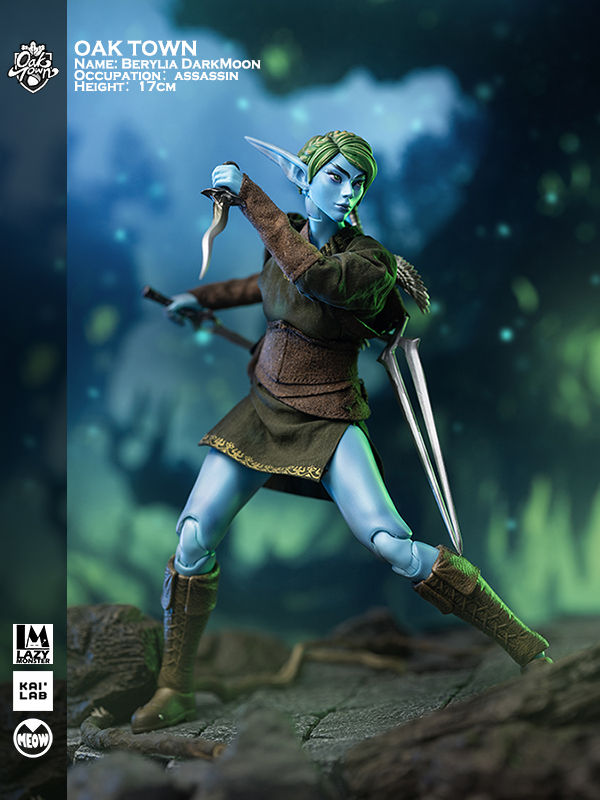 縮圖：Lazy Monster Studio 1/12 橡木鎮系列 - Berylia Darkmoon