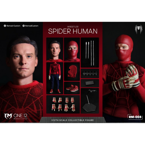 Remad Custom 1/12 Wrestler Human Spider RM-008 | 玩具箱Toy Box