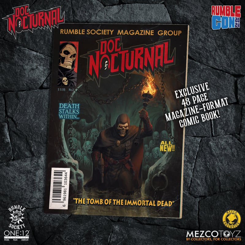 縮圖：Mezco One:12 Doc Nocturnal: The Monster That Hunts Monsters - Deluxe Edition
