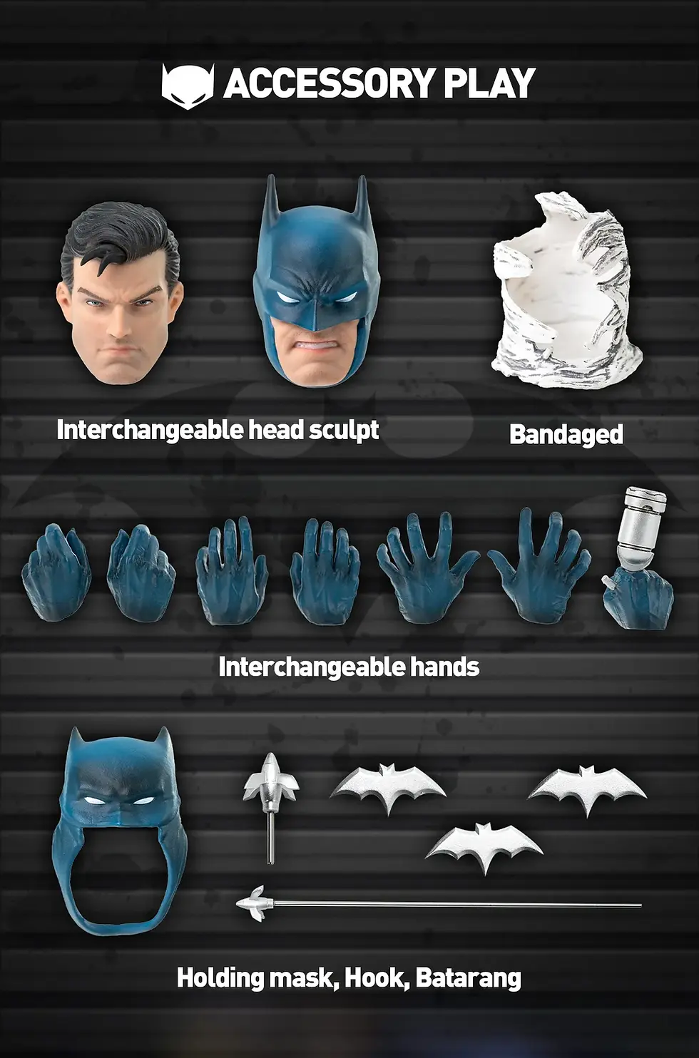 Thumbnail: Gong 1/12 Batman: Hush